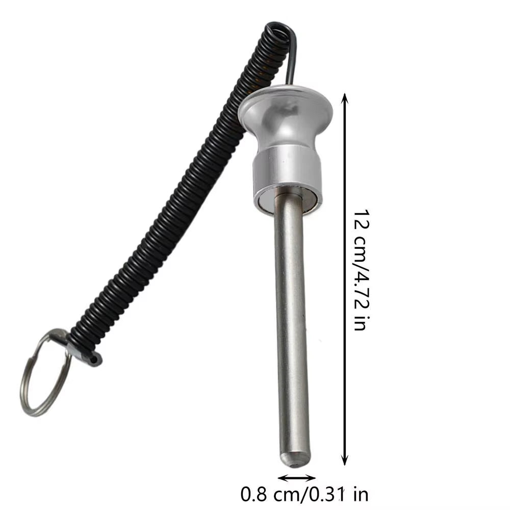 Gym Weight Heavy Duty Magnetic Gym Latch Pin Gym Accessory for Workout Fitness Exercise Aluminum+Stainless Steel Locking Pin