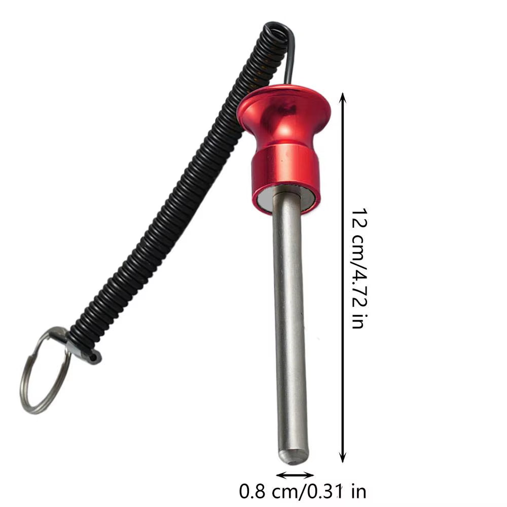 Gym Weight Heavy Duty Magnetic Gym Latch Pin Gym Accessory for Workout Fitness Exercise Aluminum+Stainless Steel Locking Pin