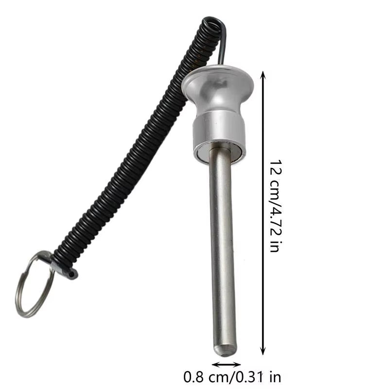 Gym Weight Heavy Duty Magnetic Gym Latch Pin Gym Accessory for Workout Fitness Exercise Aluminum+Stainless Steel Locking Pin